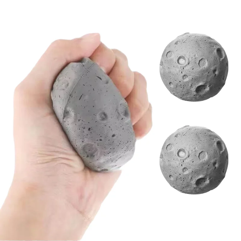 رغوة النيزك الكرة ضغط لعبة عالية المرونة بولي Sponge الإسفنج تخفيف التوتر تململ لعبة لينة انتعاش سريع الضغط الكرة هدية