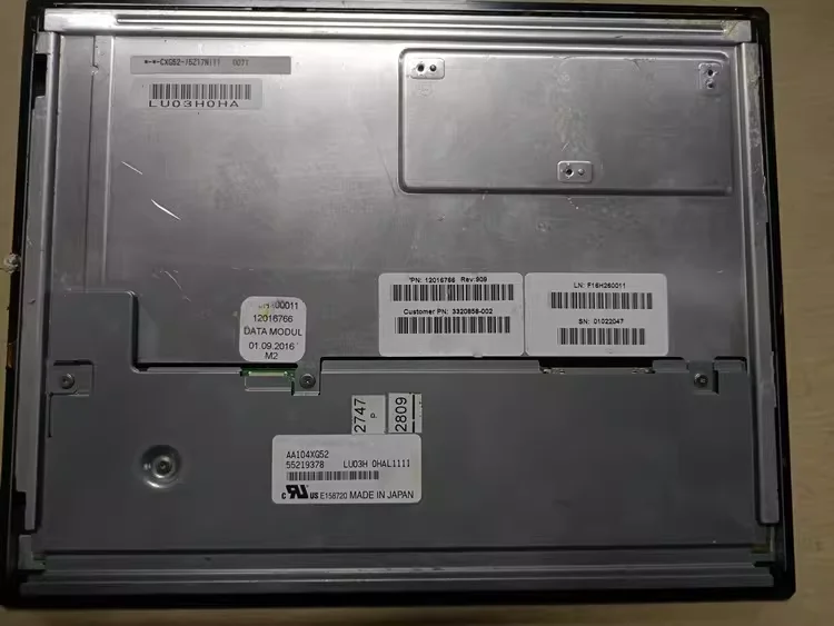 

10,4-дюймовый ЖК-экран AA104XG52, проверен на нормальную работу перед отправкой.