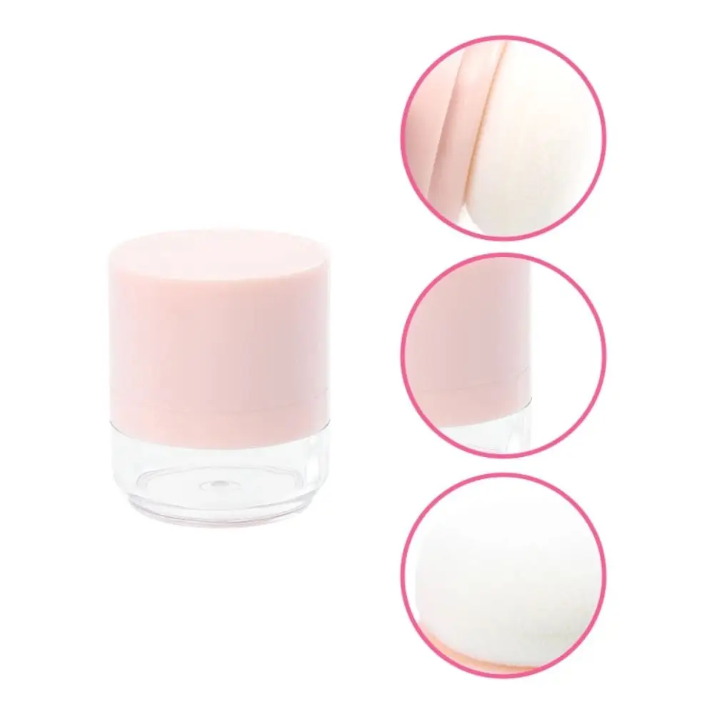 Without Leaking Compact Cosmetics Powder Case Portable 5g Empty Makeup Container with Powder Puff Refillable Bottles