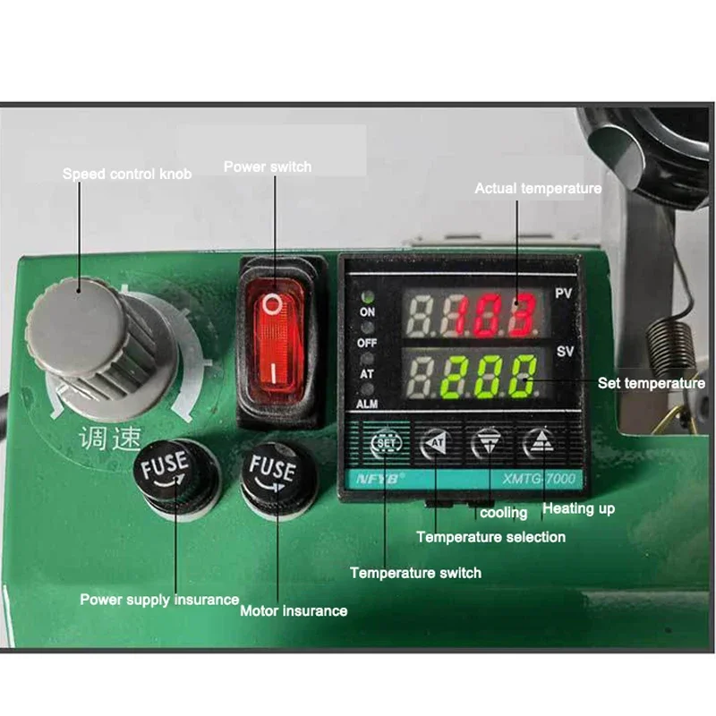 Hot Melt Geomembrane Welder SY-10 Semi Automatic Welding Machine Suitable For Impervious Film Nylon Plastic PVC Soldering Tools