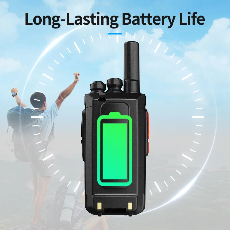 UNIKOO Walkie Talkie UK231S 2 pcs PMR446 FRS Walkie-Talkies Two Way Radio Portable Communication Equipment PTT Radio Hunting