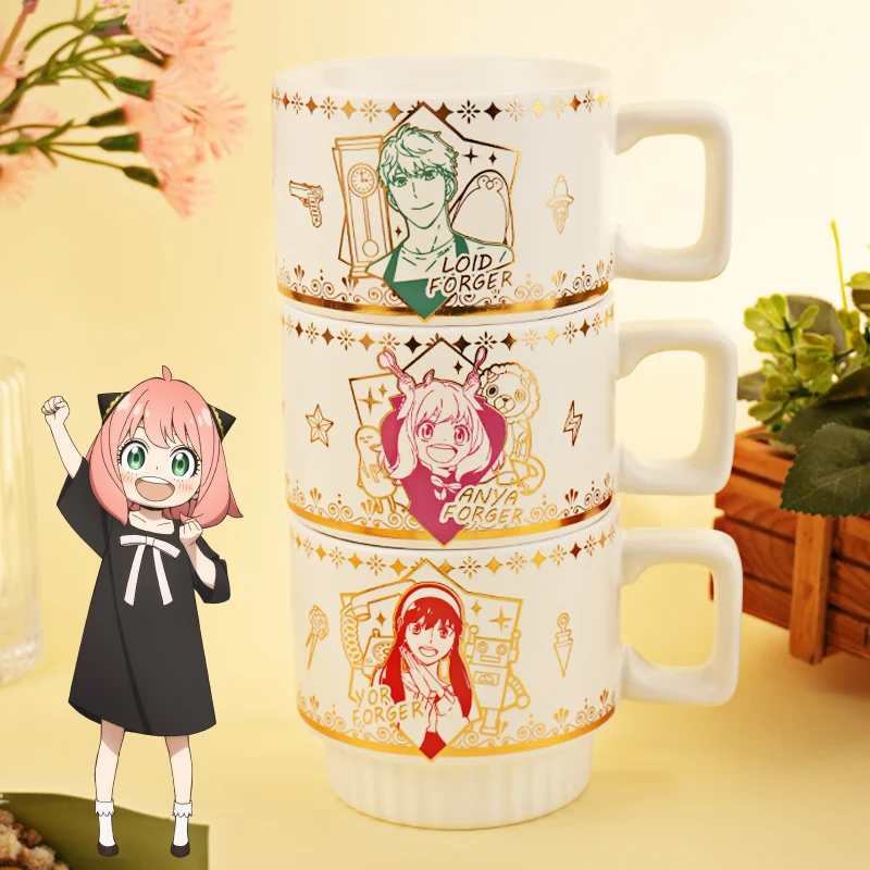 

Керамическая кружка в стиле аниме SPY×FAMILY Anya Forger Yor Forger Twilight Kawaii Чашка для воды