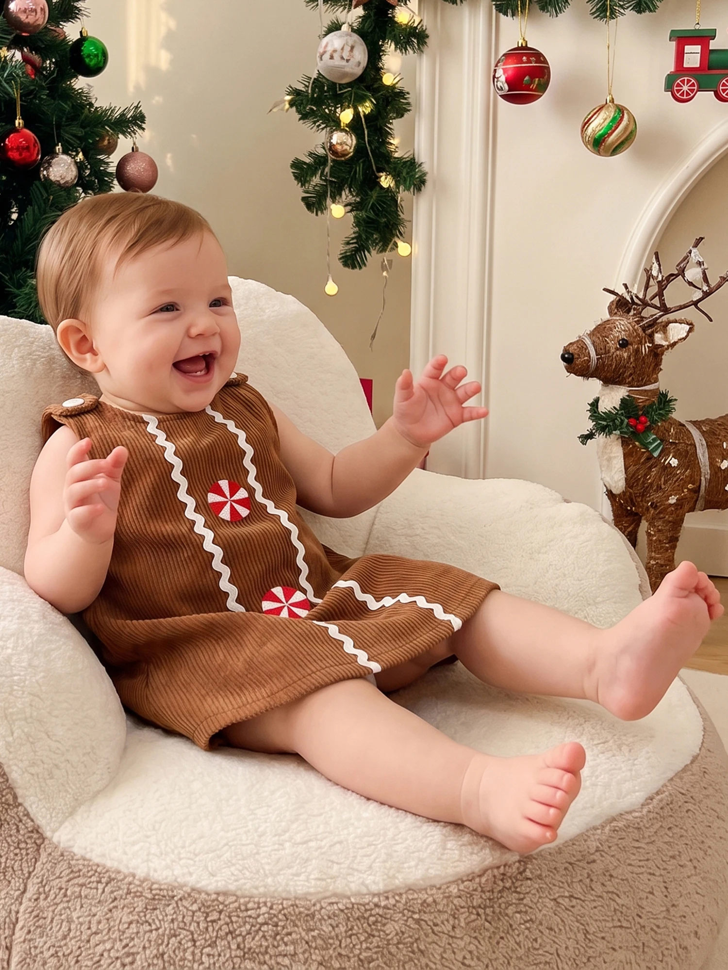 Man Line Tank Sleeveless A Line Christmas Tank Dress Sleeveless-A-Line Durable Man Line Toddler Girl Christmas