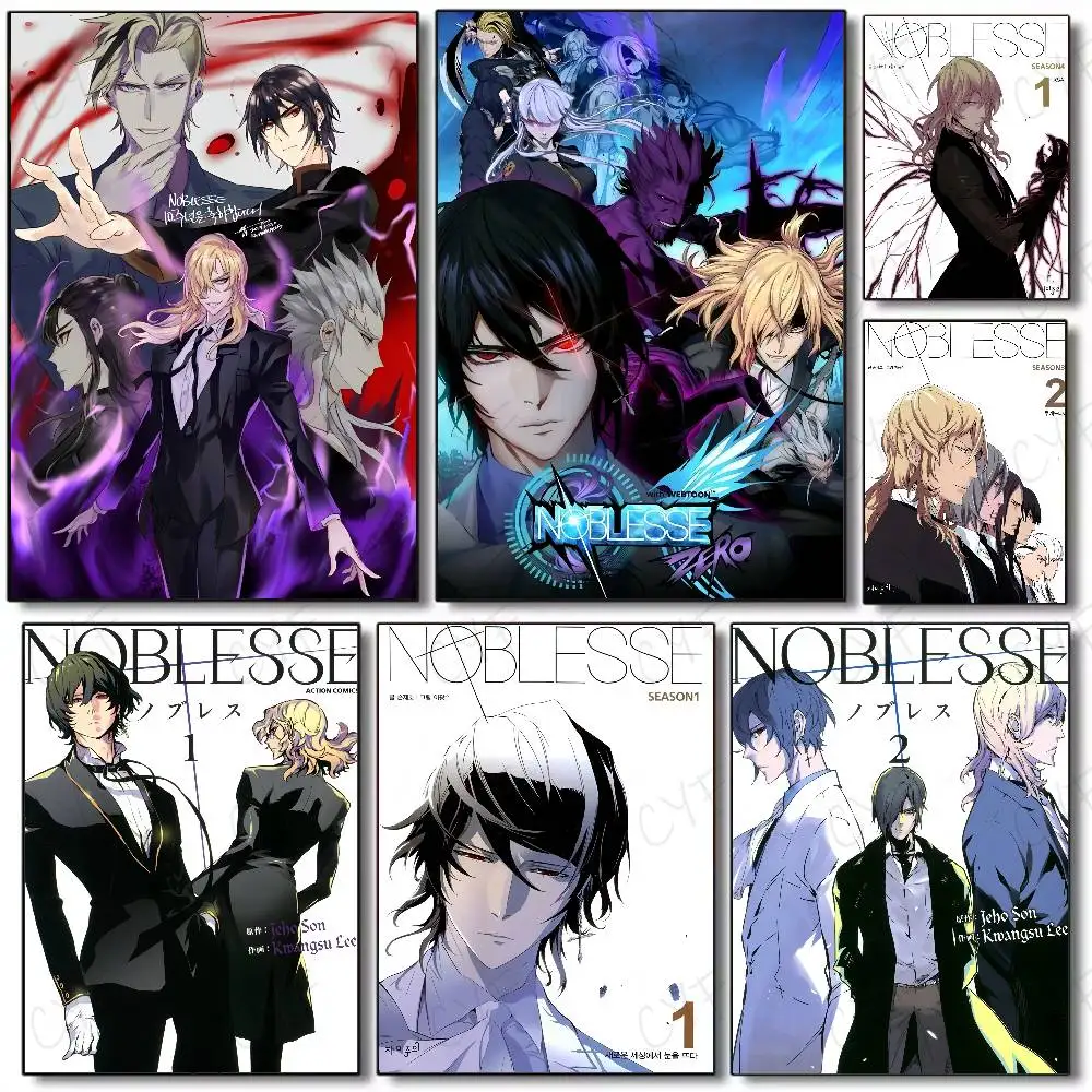 

Classic Anime N-Noblesse Poster Waterproof Vintage Movie Posters High Quality Wall Art Print For Room Decor Gift