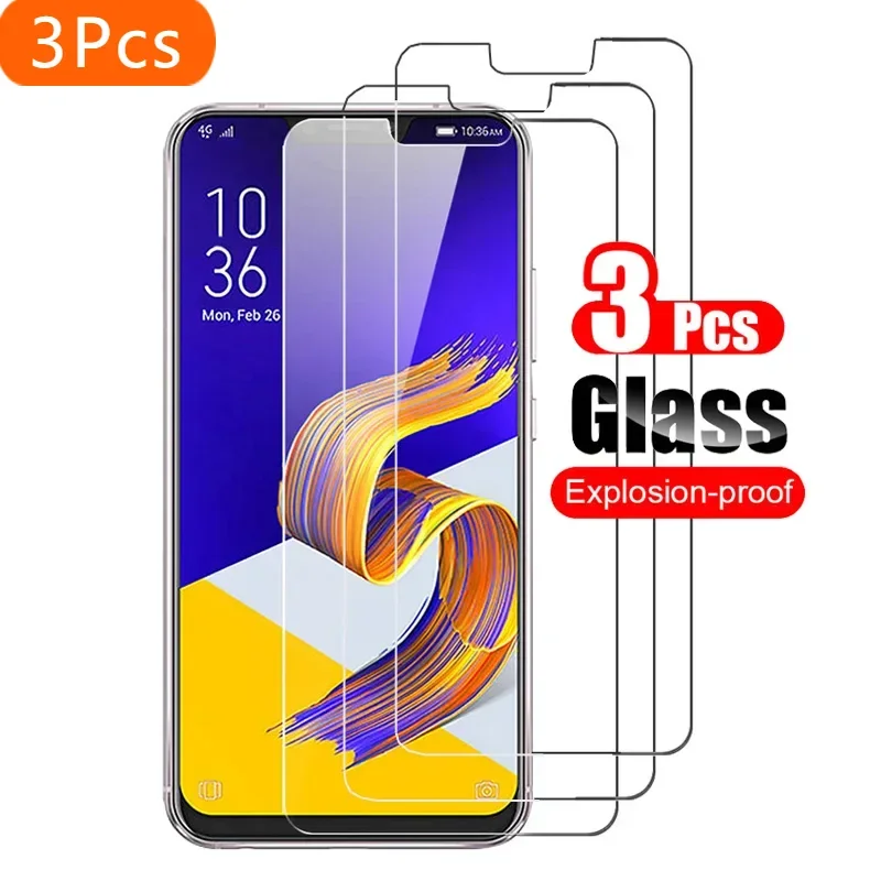 3 шт. закаленное стекло для Asus Zenfone 5 ZE620KL Zenfone 5z ZS620KL Защитная пленка для экрана Закаленная пленка Премиум стекло 9H