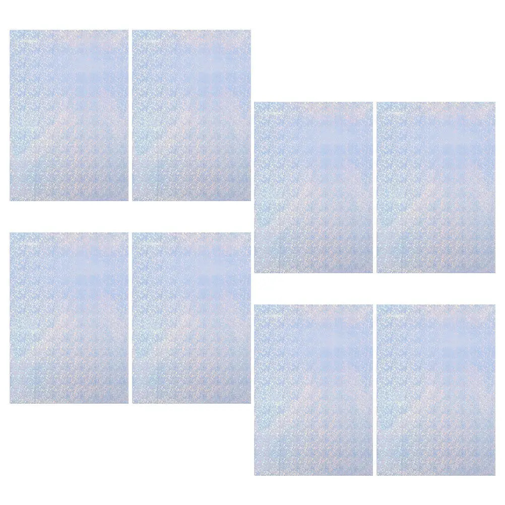 8Pcs Waterproof Glossy Laser Photo Paper for Printing, Colorful Photo Sheets for School, Office & Daily Projects