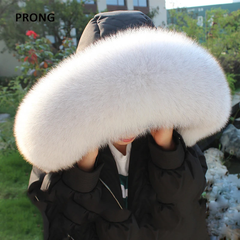 

Fox fur collar sold separately for autumn and winter coats, down jackets, hats, warm fur, women's temperament, scarves,