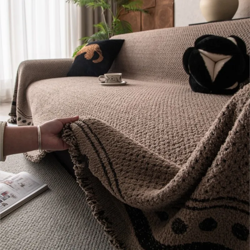 

Cat Scratch Proof Non-Slip Sofa Cover Full Coverage 2025All-Season Couch Protector Minimalist Stretchable Styled Cushion Covers