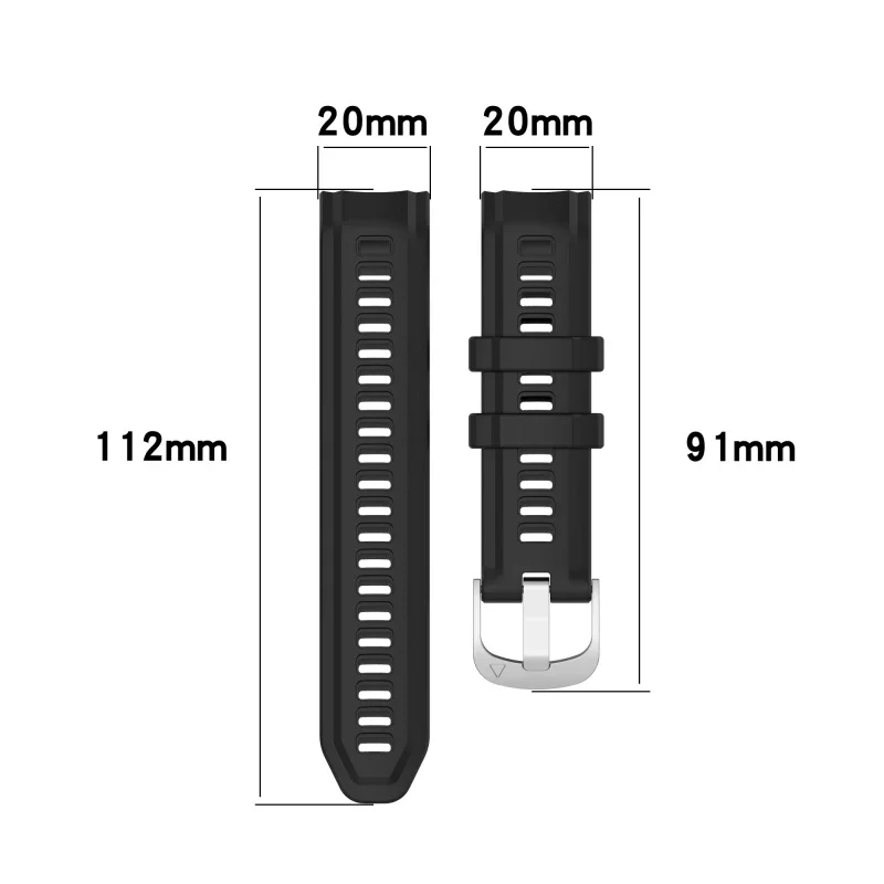 Silicone Band for Garmin Instinct 2S Smart Watch Replacement Bracelet Wrist Strap For Garmin Instinct 2S Correa