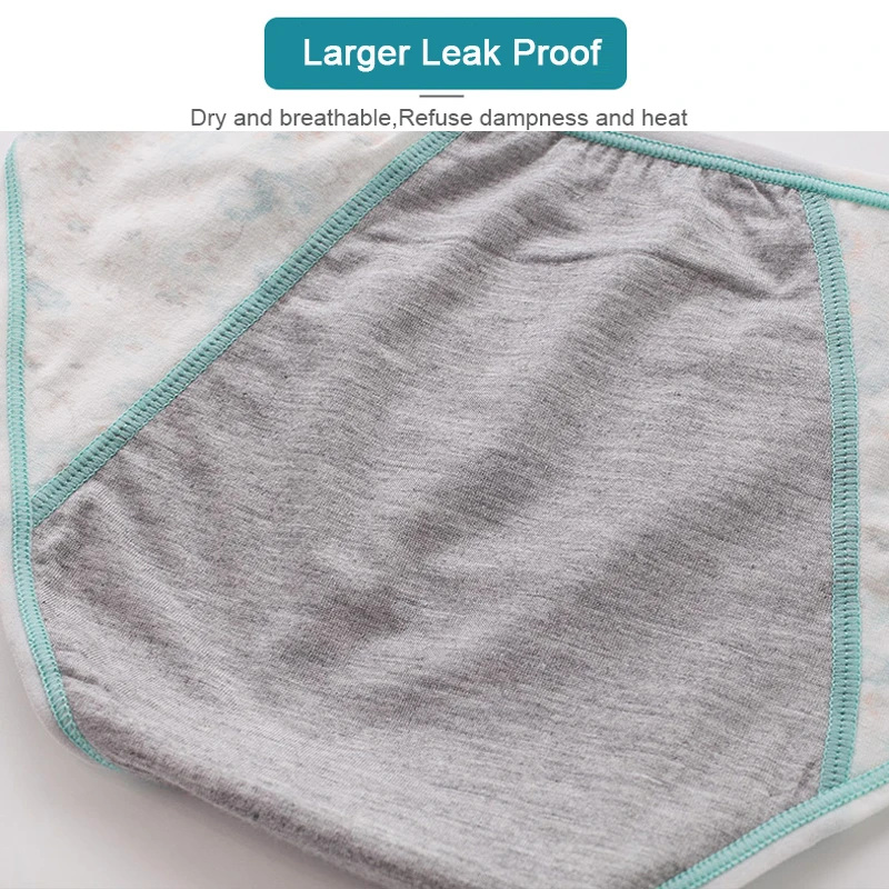 3pcs/Set Leak Proof Menstrual Panties Girls Period Underwear Sexy Pants Physiological Underwear New Product Waterproof Briefs - Image 5