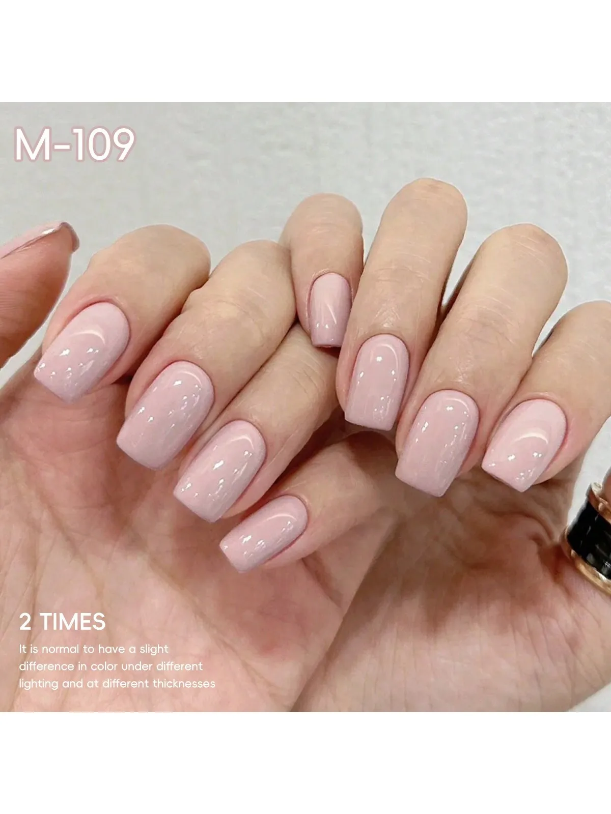 6PCS Pink nail Gel Gel Set, formaldehyde free, alcohol free, durable, nail art salon DIY, perfect gift for women