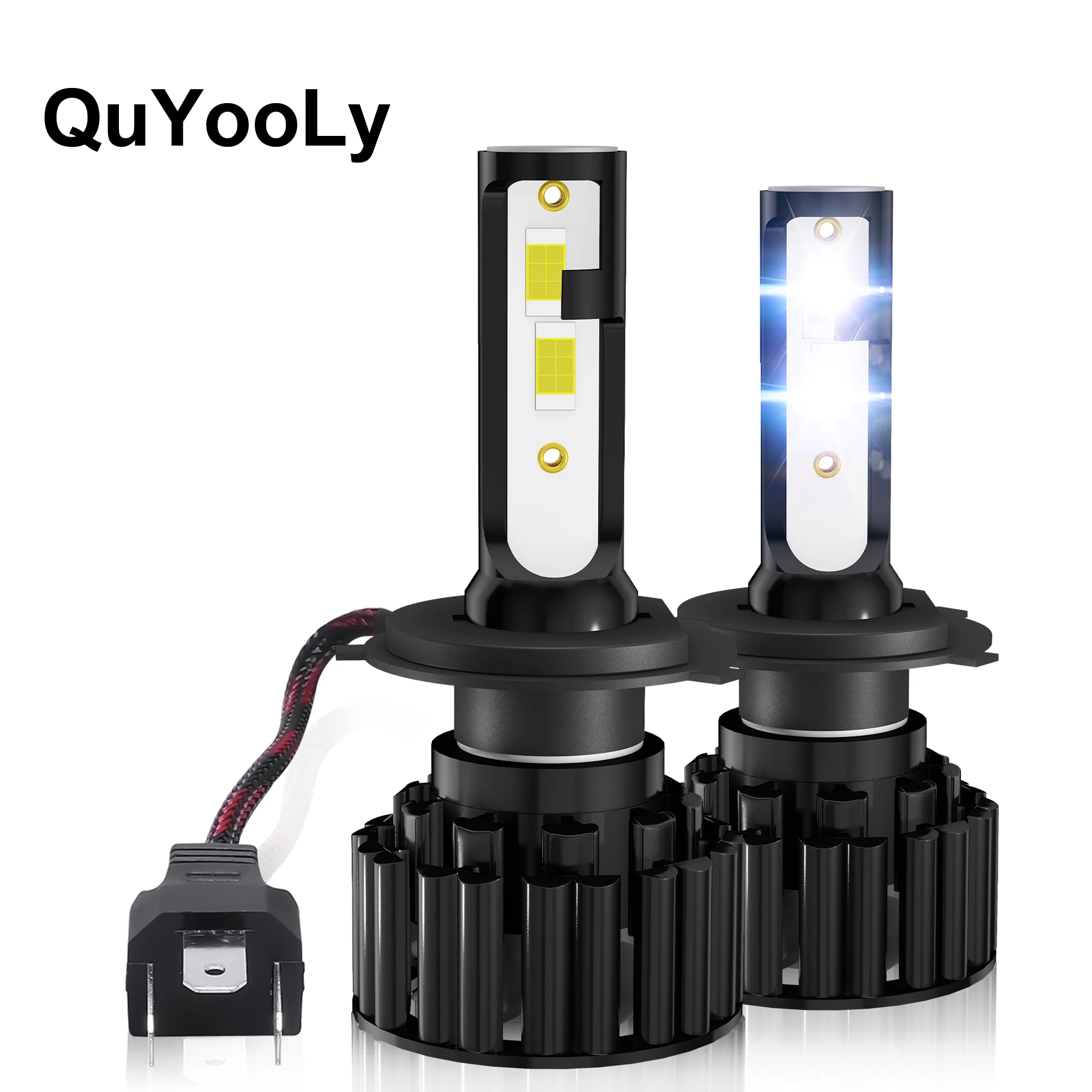 

2Pcs Auto Lamp H7 H1 H11 LED Lights For Car Headlight Bulbs Lemon Motorcycle H4 H8 9005 HB3 HB4 9006 100W 30000LM 6000K 8000K