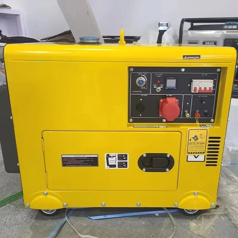 

10kVA 12kVA Silent Single Cylinder Diesel Generator 10KW Home Use 50Hz Air Cooled 12KVA Generator for Residential Power Backup