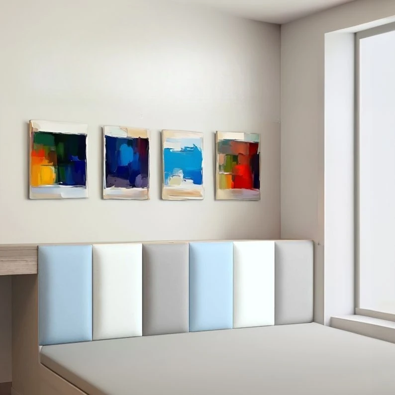 Headboard Tatami Soft Bag Wall Circumference Bedside Backrest Wall Stickers Cushion Anti-collision Wall Board Bedroom Furniture