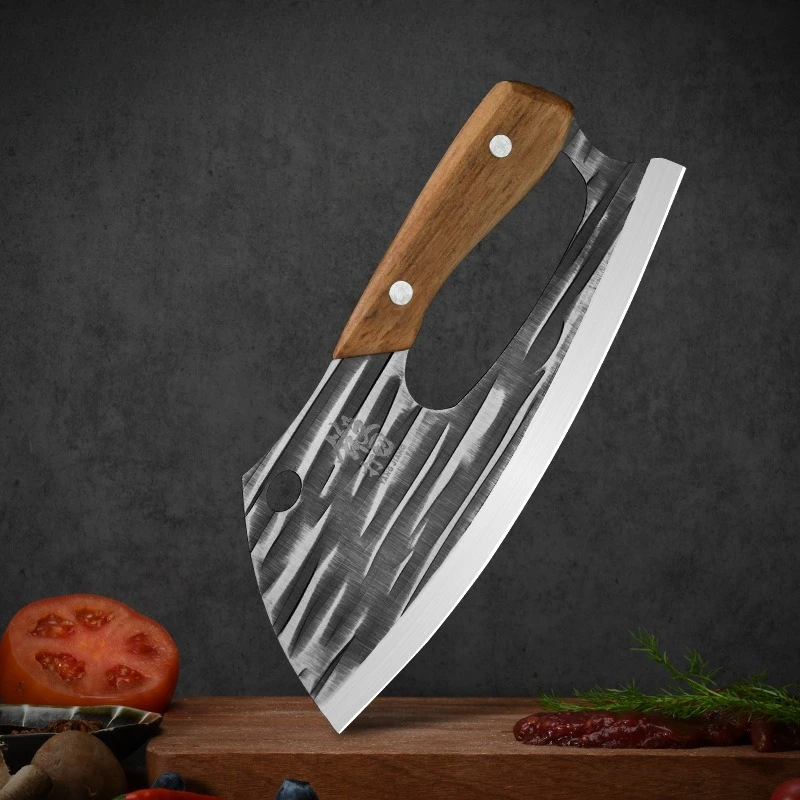 

Kitchen Knife Effort Saving Chef‘s Knife Stainless Steel Handmade Forged Professional Boning Vegetable Chopper Knife