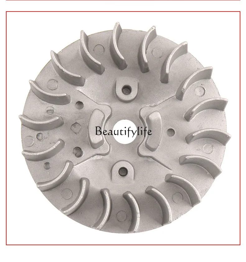 49CC off-road parts flywheel start pull plate aluminum flywheel engine