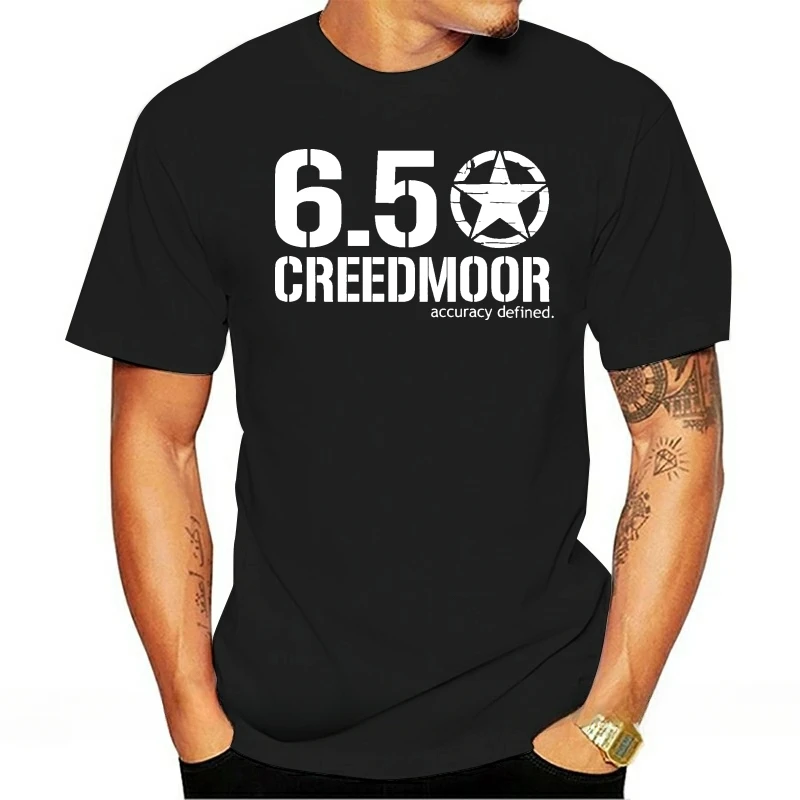 6.5 Creedmoor T-Shirt Long Range Rifle Shooting Hunting Target NRA Gun Lover 2A fashion t-shirt men cotton brand teeshirt