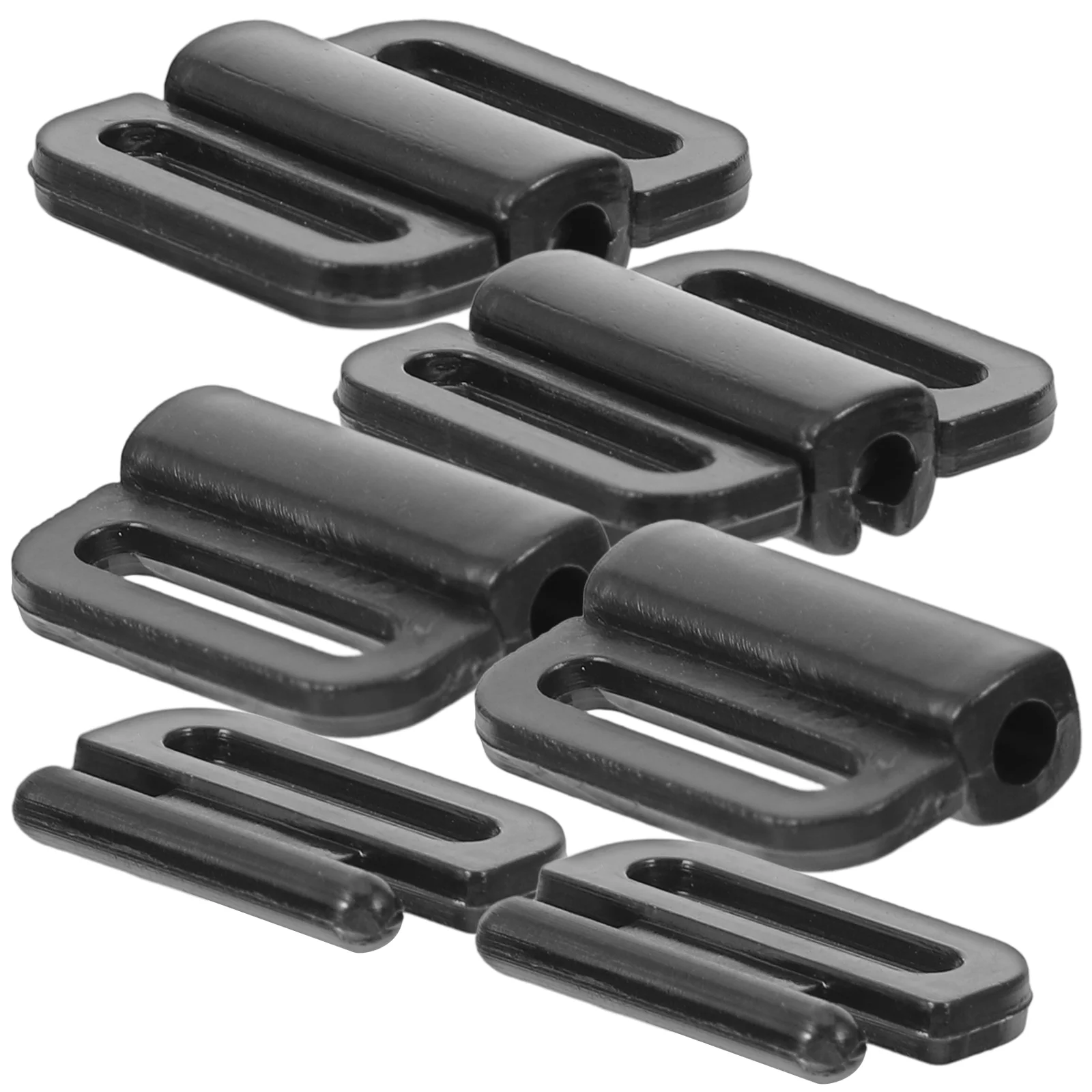 

100 Sets Underwear Button Man Women's Bras Hooks Plastic Front Closure Replacement Parts