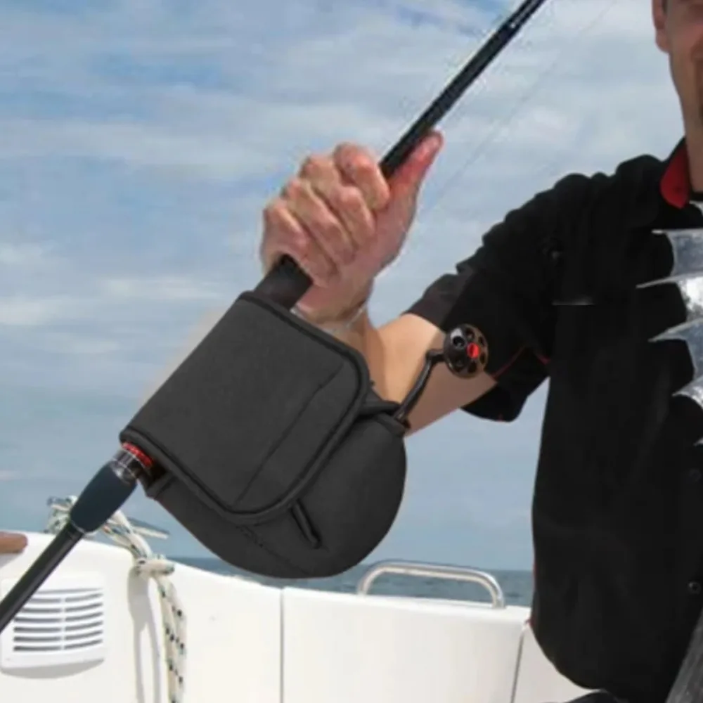 Waterproof Reel Bag Storage Water Drop Wheel Package Outdoor Spinning Fishing Reel Cover Neoprene Wheel Protective Case