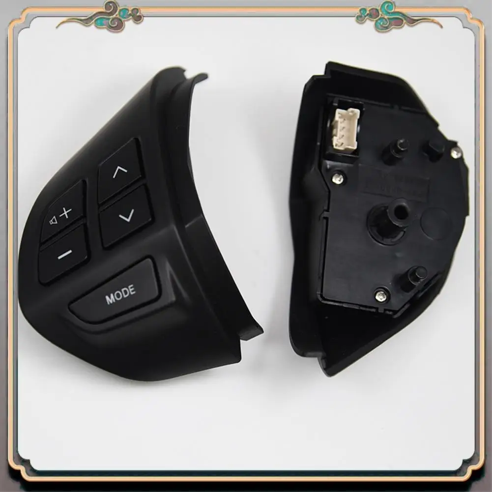 

Reliable-Car Steering Wheel Audio Control Switch For MITSUBISHI LANCER OUTLANDER ASX 2007 2008 2009 2010 2011 Accessories Chrome