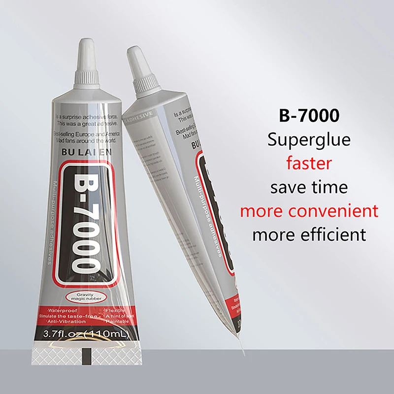 B7000 Transparent Contact Phone Repair Adhesive Universal Glass Plastic DIY Glue B-7000 With Precision Applicator