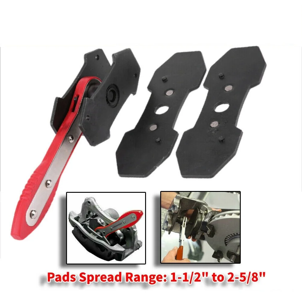 

Ratchet Disc Brake Caliper Piston Spreader Separator Pad Press Wrench Tool Kit G