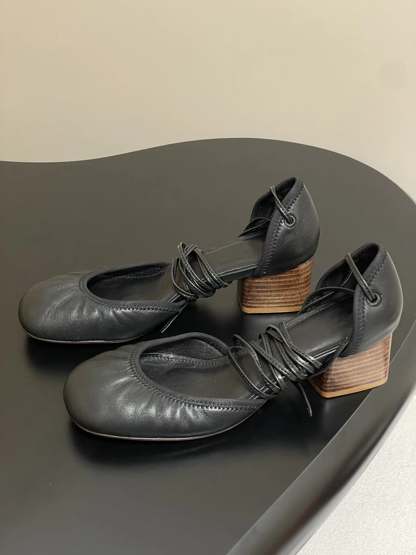 

Women's Shoes Micro Ballerina Pumps Soft Leather