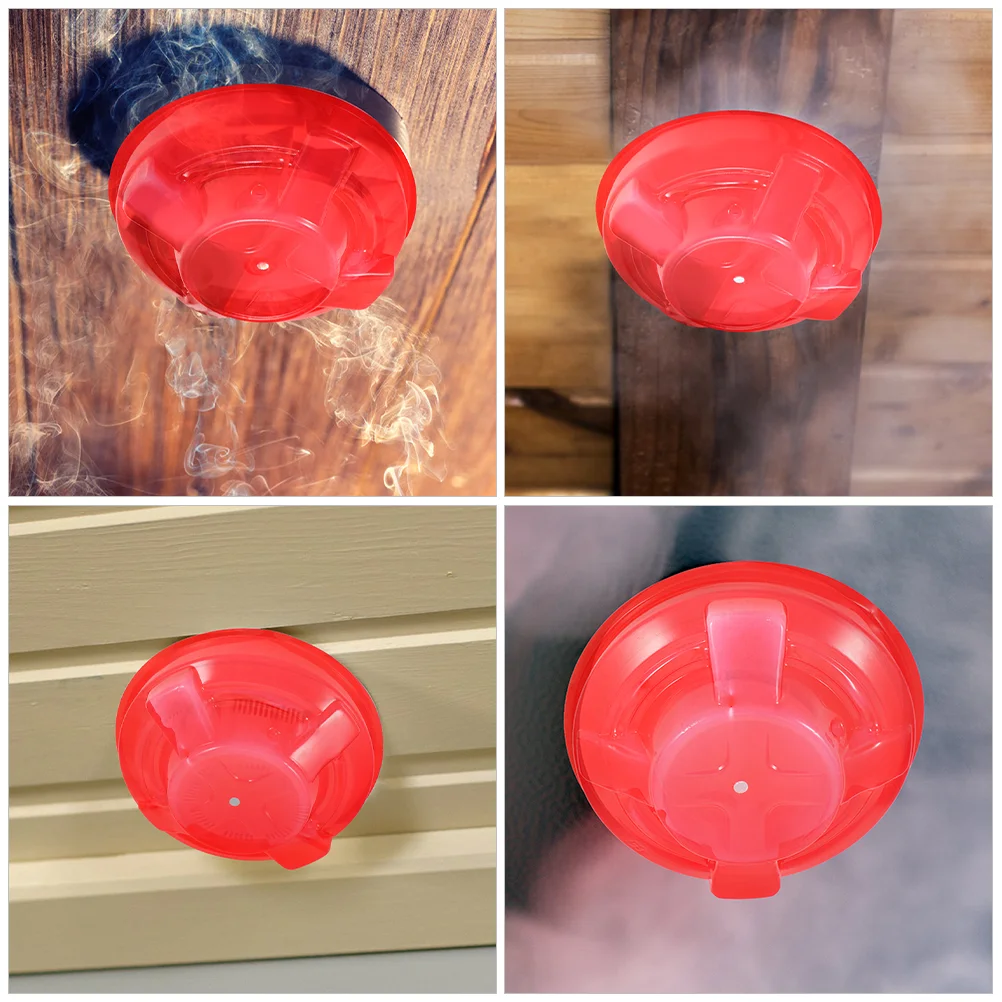 Smoke Dust Cover para cozinhar, Guard Lids, Protective Plastic Cap, 4 pcs