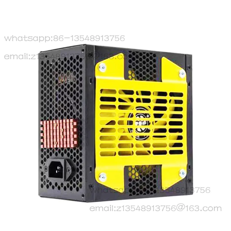 Rated 400W power supply Heat pipe Fast heat dissipation Silent enough power Suitable for ATX desktop 1060 installation