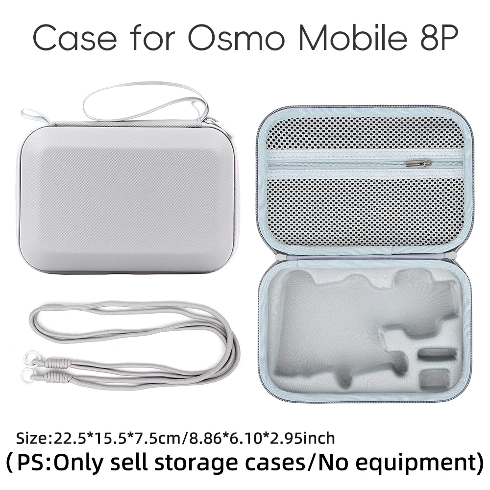 Picture 5: This carrying case is designed for DJI Osmo Mobile 8P and offers shock drop, and dust protection