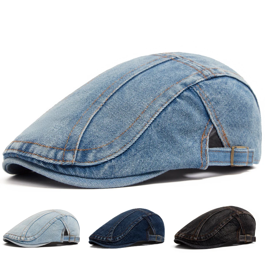 Vintage Fashion Nz - Baret Wanita Topi Tukang Koran Antik