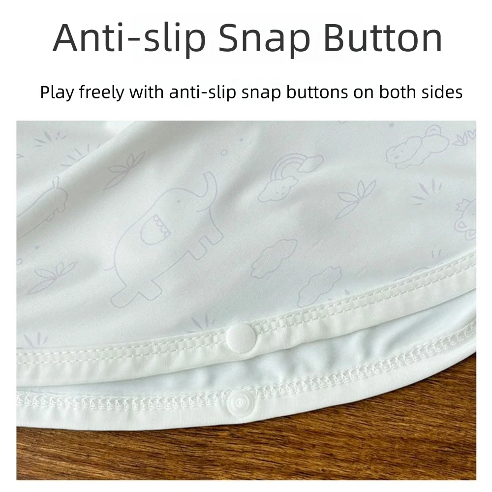 通気性のあるベビー日焼け止め服 フード付きデザイン UPF 50+ 日焼け止めケープ 快適な着用感 光感知色変化