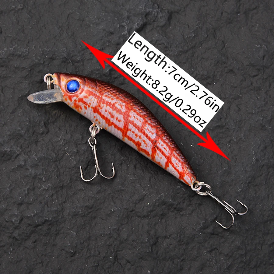 5개 미니 플로팅 저크베이트 미노우 하드 베이트 인조  - Fishing Lure Jerkbait 리뷰 및 가격