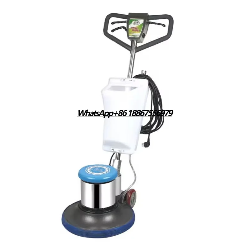 Portable 175RPM Speed Small Size butterfly Handle Handheld Brushing Carpet Cleaning Floor Washing Machine for Commercial