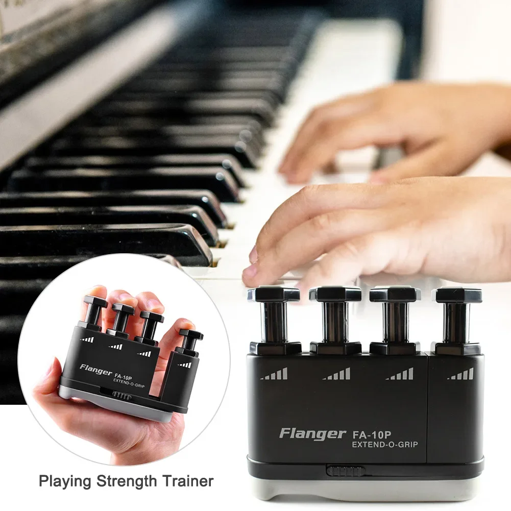 Finger Trainer Exerciser Hand Grip Finger Piano Guitar Finger Sensitivity Strength Power Practice Trainers