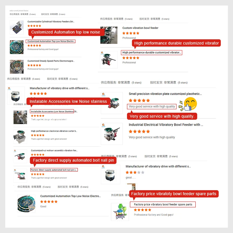 Automatic Vibratory Bowl Feeder Pills Counting Equipment Vibrating Bowl Feeder Drive Base