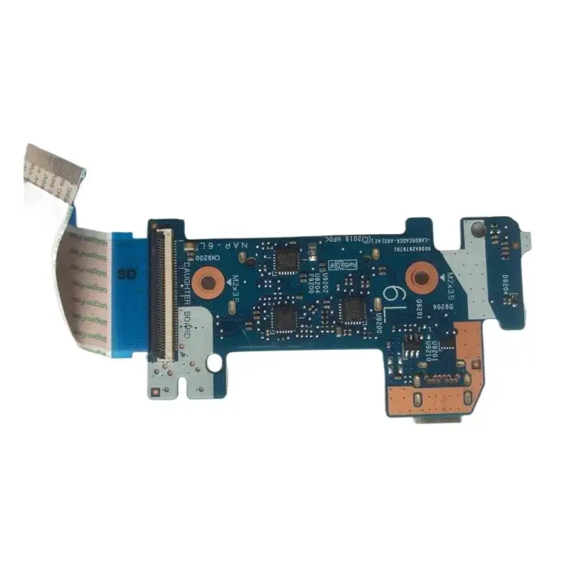 Imagem -02 - Usb 3.1 tipo c Leitor de Cartão para Laptop Power Board 95 Novo para hp 14s-cr 14-dk 14-ck 14-cf L244830 100 Testado 01 6050a2979701