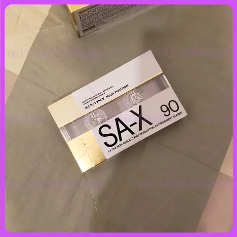 FOR TDK SA-X90 Sealed Japan Original Collectible Type II Blank Cassette