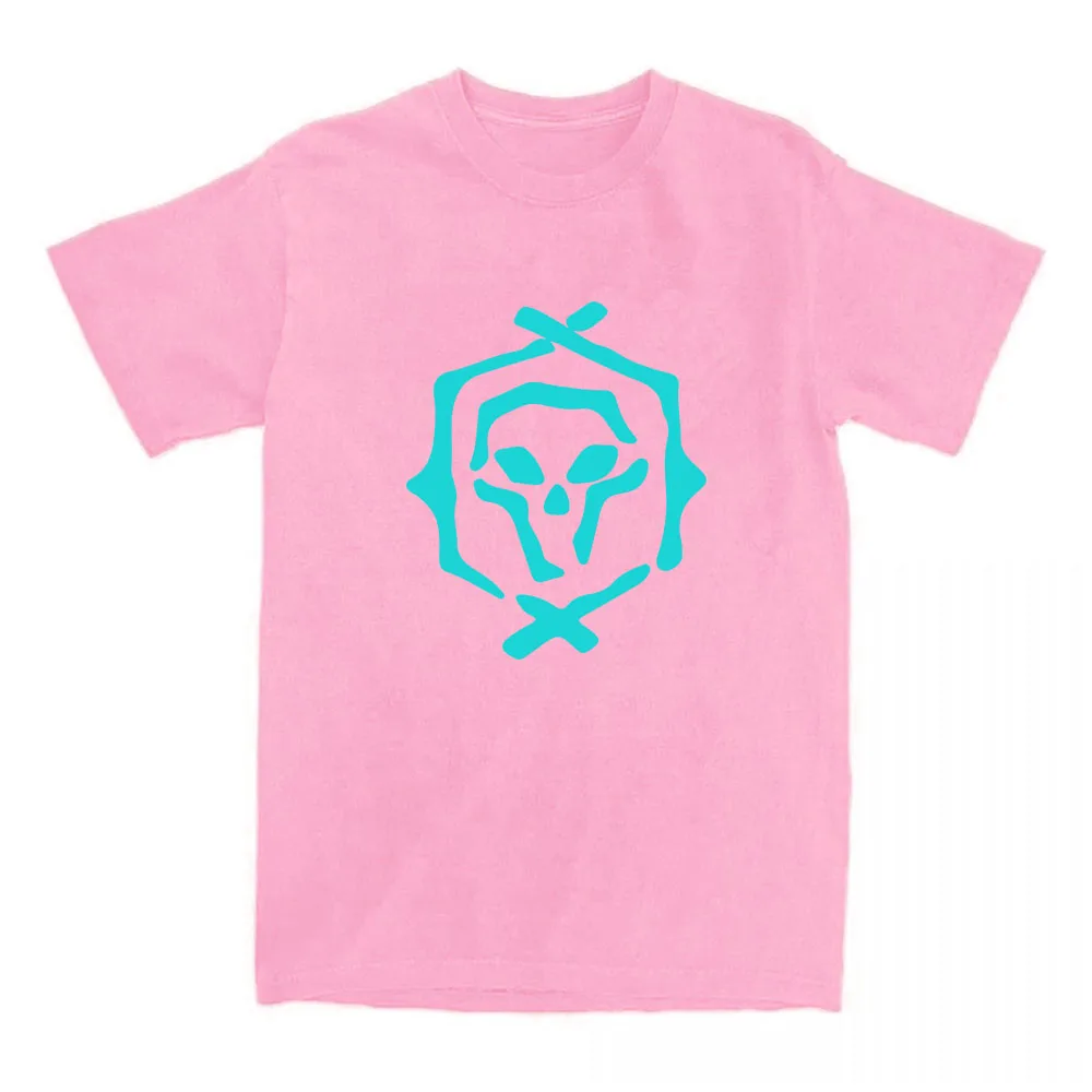 เสื้อยืดลายเกม Sea of Thieves สำหรับผู้หญิงและผู้ชาย ทรงหลวม แขนสั้น คอกลม ผ้าฝ้าย สไตล์สตรีทแวร์ ใส่ได้ทั้งชายและหญิง