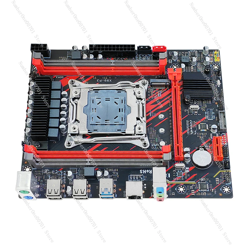 

X99D3P3 main board DDR3E5 original chip C612 game multi-open studio V3 V4 series main board