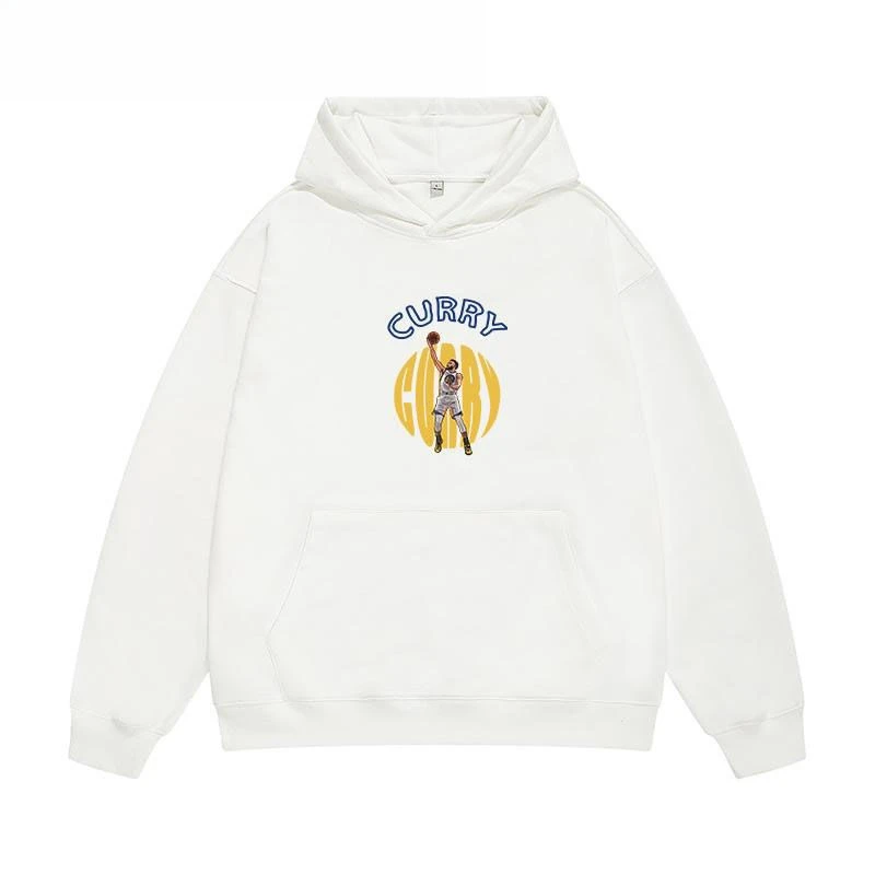 

Американский баскетбольный свитер карри с капюшоном, модный брендовый свитер для пар, зимний свитер со звездным принтом для мужчин и женщин, повседневная свободная уличная одежда