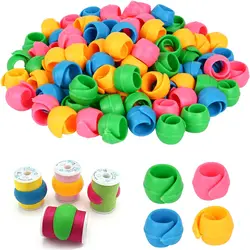 5-20pcs Bobbin Savers/Spool Huggers Prevent Thread Tails from Unwinding No Loose Ends for Sewing/Embroidery Machine Thread Spool
