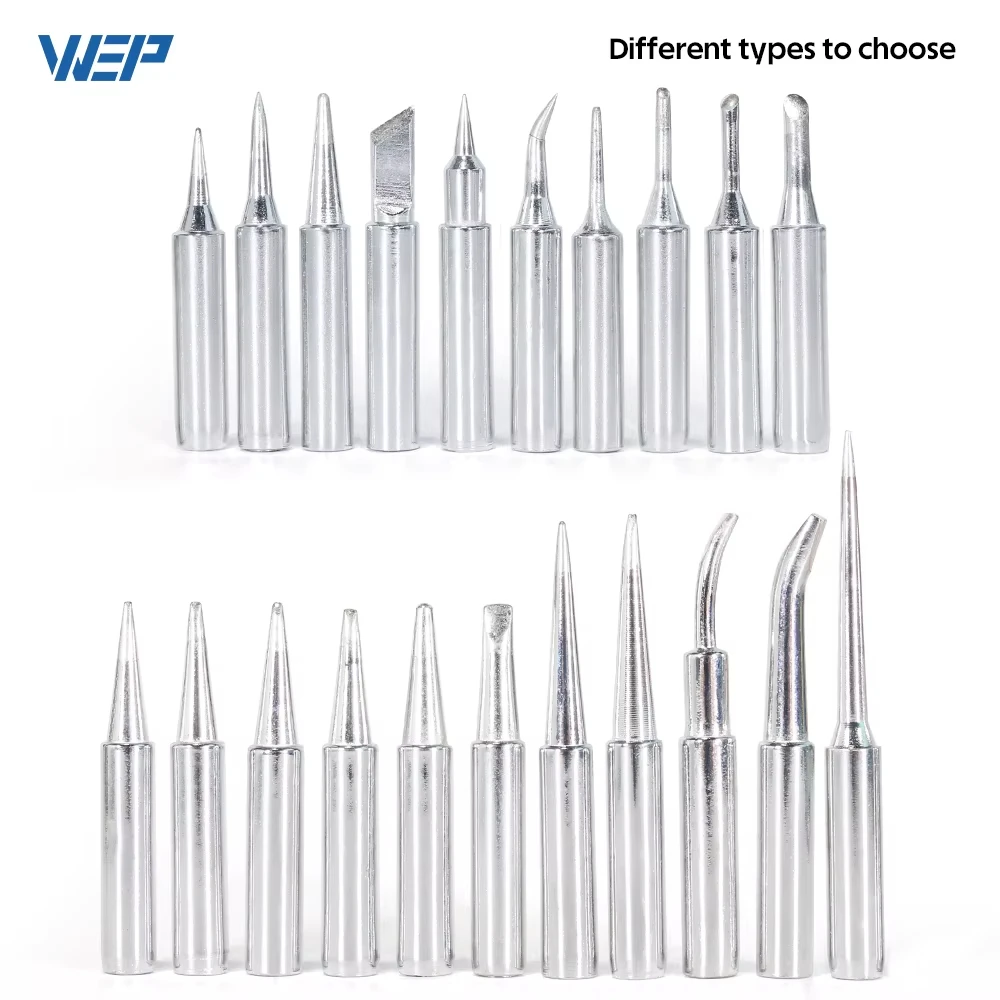 

WEP 900M-T Soldering Iron Tips Replacement Lead Free Welding Tips For Most electric soldering iron BGA Rework Station Accessorie
