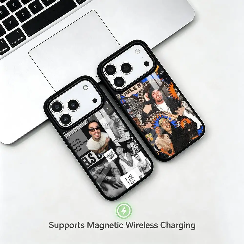 Hot Rapper Rels B  gift Phone Case For iPhone17,16,15,14,13,12,11 Plus,Pro Supports Magnetic Wireless Charging