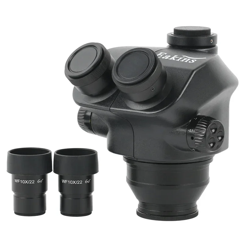 Imagem -02 - Simul Focul Parfocal Estéreo Trinocular Microscópio Lente Objetiva 55mp 48mp 24mp 4k Hdmi Usb tipo c Câmera Digital 3.5x100x 200x