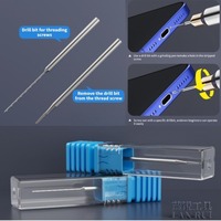 LANRUI U8 Alloy Screw Extractor Drill Bit Set for Damaged Stripped Screw Removal Easy to Use for Phone Repair Tools