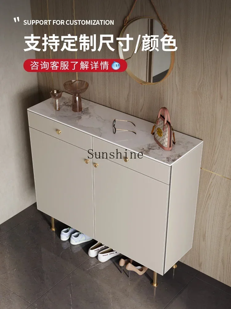 

Shoe cabinet installation-free integrated household door indoor entrance cabinet