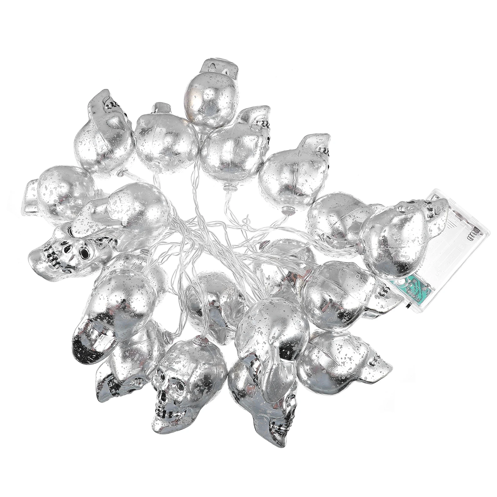 

Skull String PVC Premium Material Halloween Decorations LED Led Halloween Lights Lights Party Home Bar Restaurant Mall