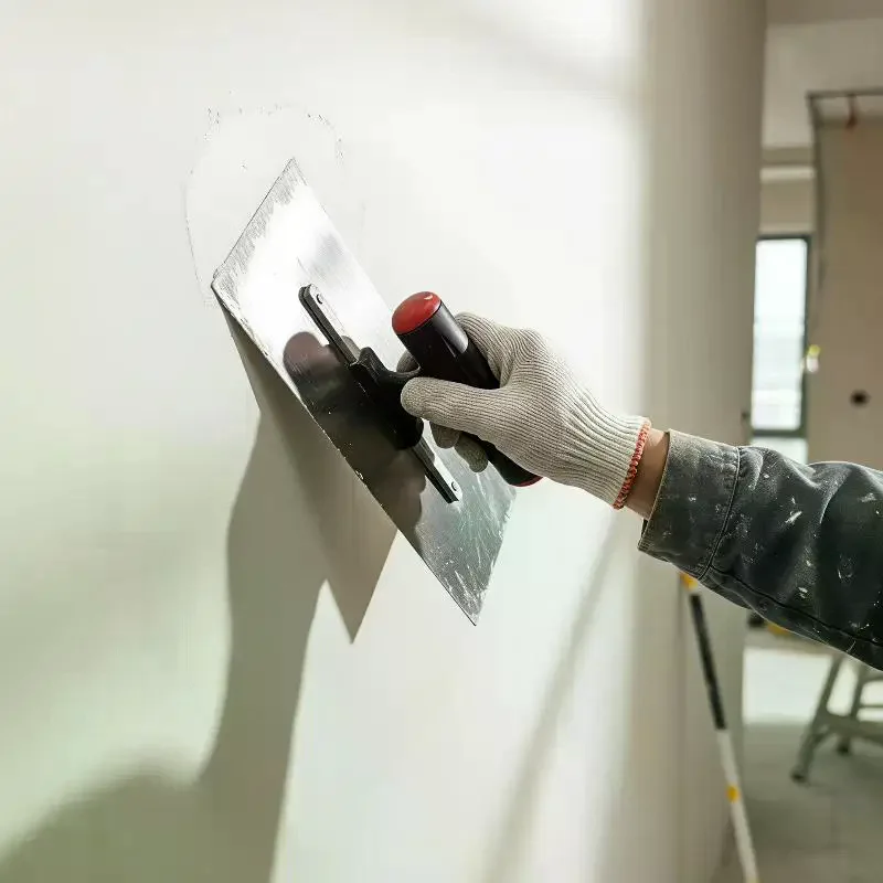 Drywall Trowel High Strength Carbon Steel Plastering Tool for Wall Smoothing Flooring Scraping Professional Plasterer Use