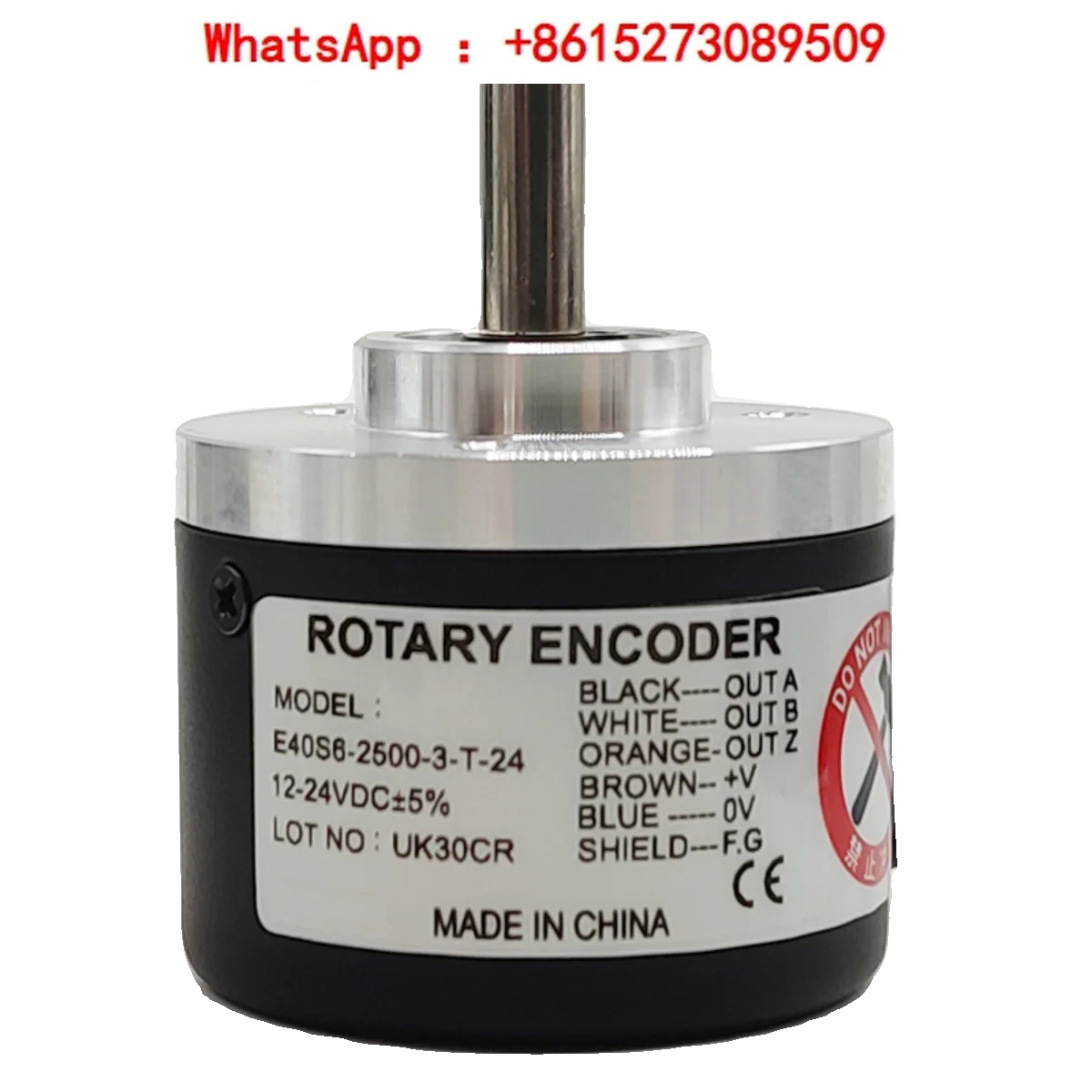 Optoelectronic encoder E40S6-1000-3-T-24/E40S8